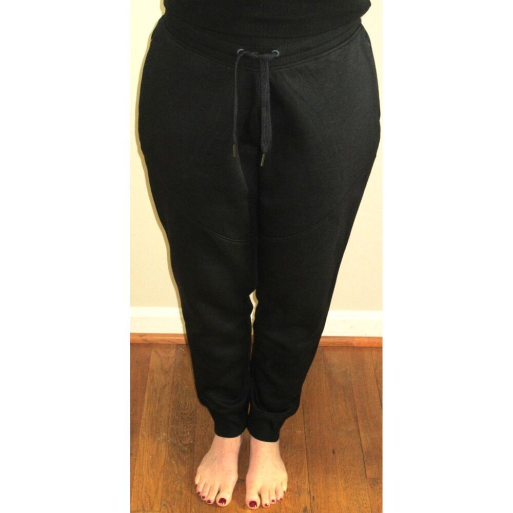 Tasc Performance Women's Legendary Fleece Cotton Jogger Pants Black NWT - Picture 11 of 15